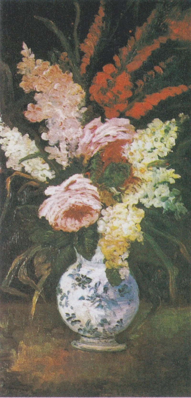 Vase avec glaïeuls et lilas - Vincent van Gogh