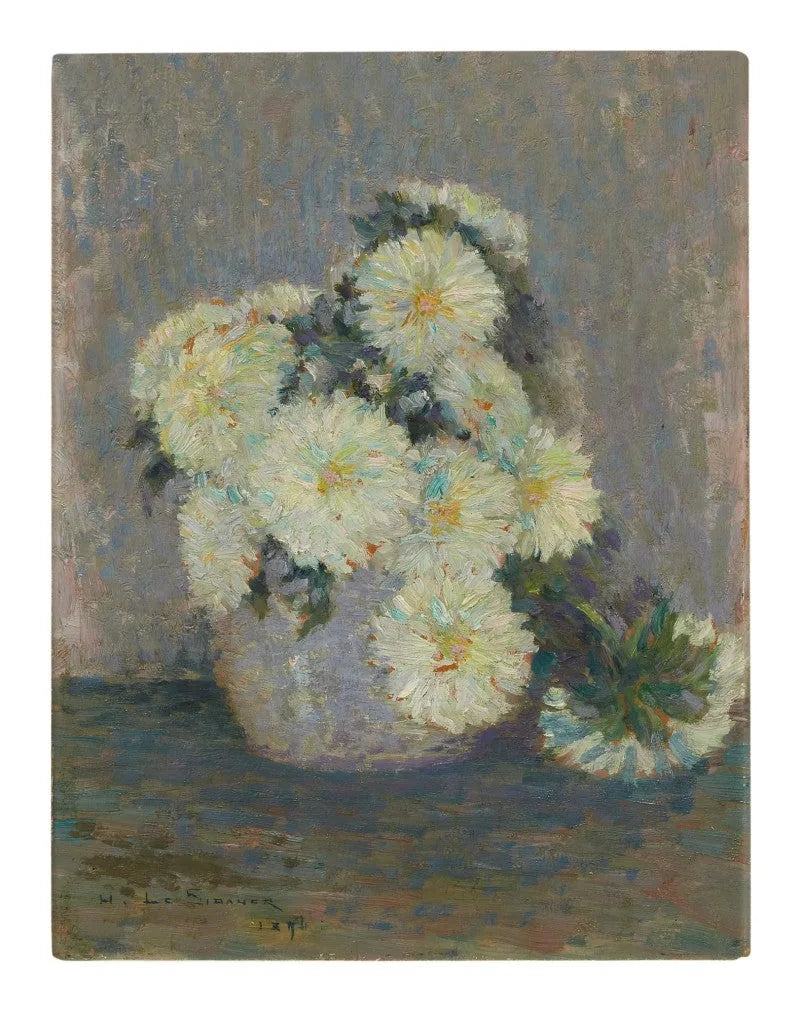 Vase de fleurs - Henri Le Sidaner image 1 reproduction réalisée par Alpha Reproduction