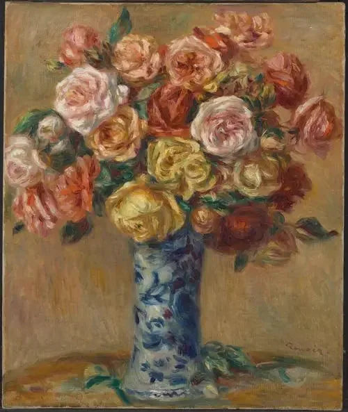 Vase de fleurs - Pierre-Auguste Renoir