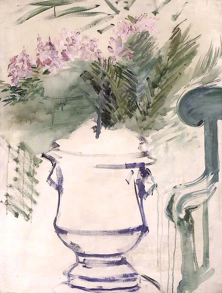 Vase de jardin - Édouard Manet image 1 reproduction d’œuvre d’art à l’huile