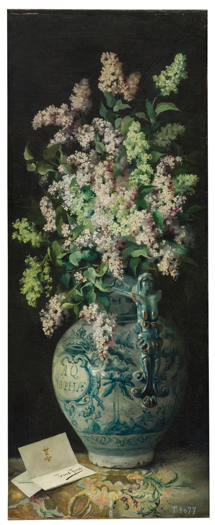 Vase de Lilas - Fernanda Francés y Arribas