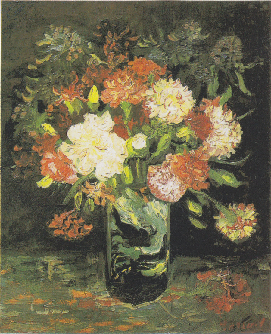 Vase aux œillets, F245 – Van Gogh