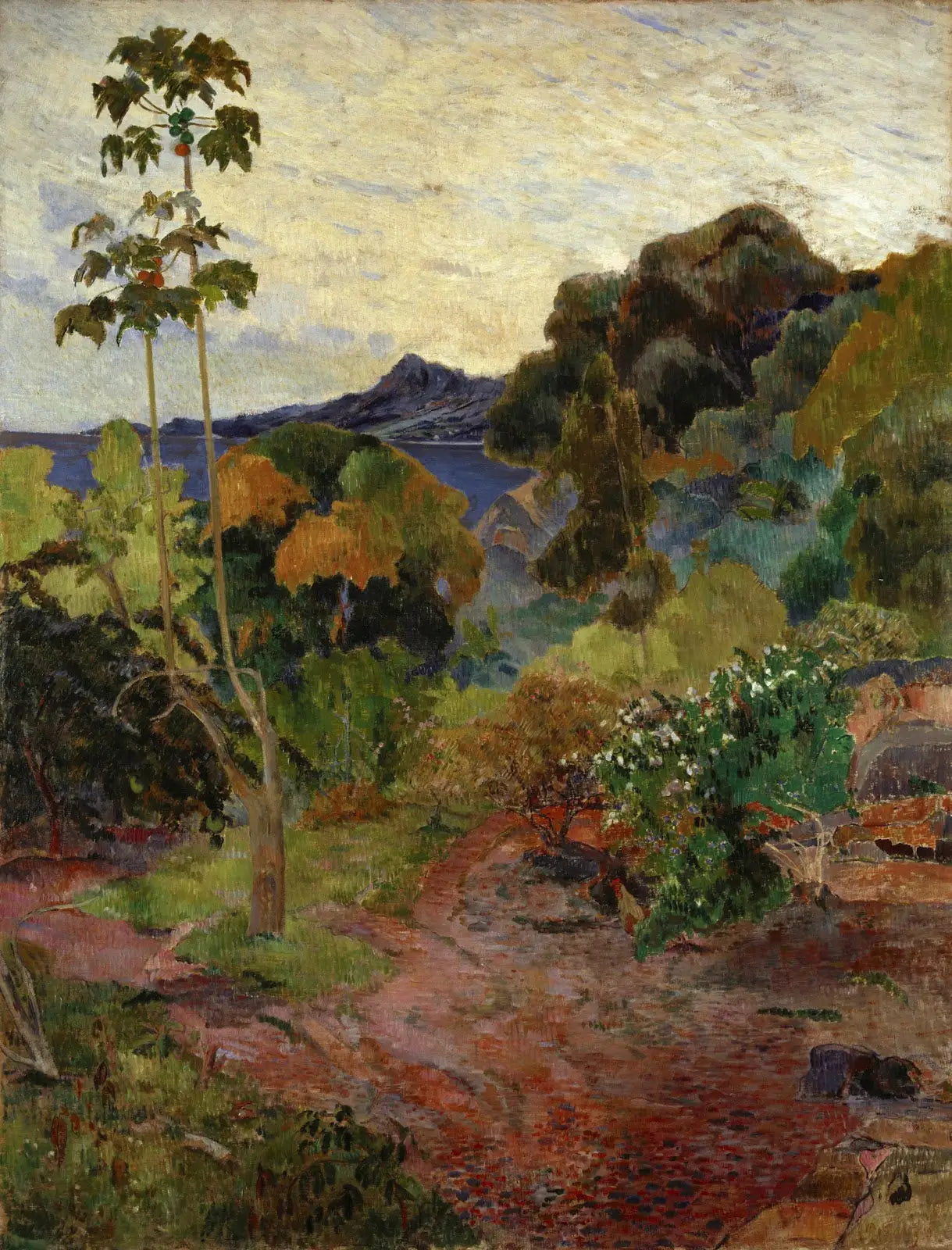 Végétation tropicale, Martinique - Paul Gauguin image 1 tableau peint à l’huile sur toile