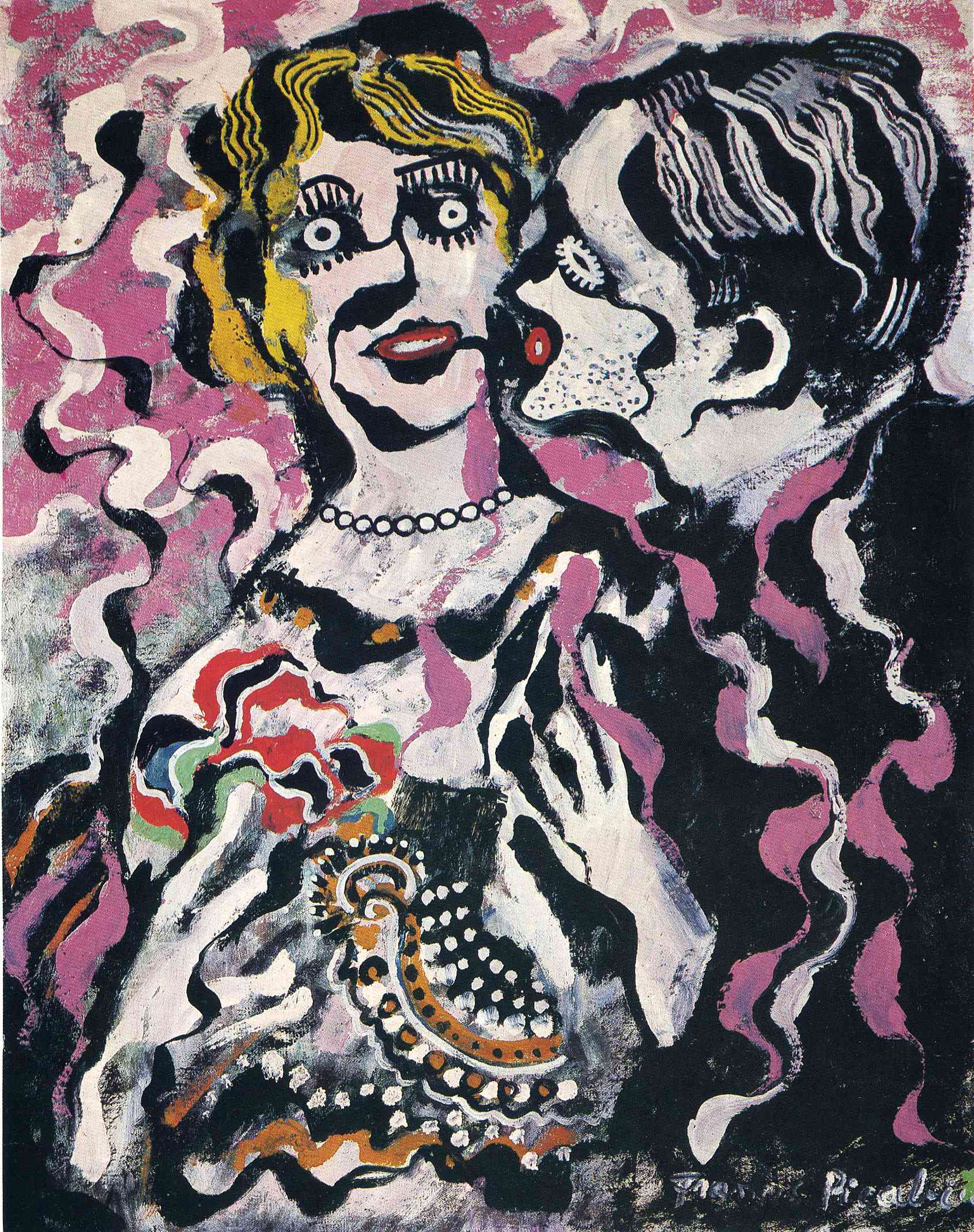 Veglione, Cannes - Francis Picabia image 1 copie de tableau peinte à la main