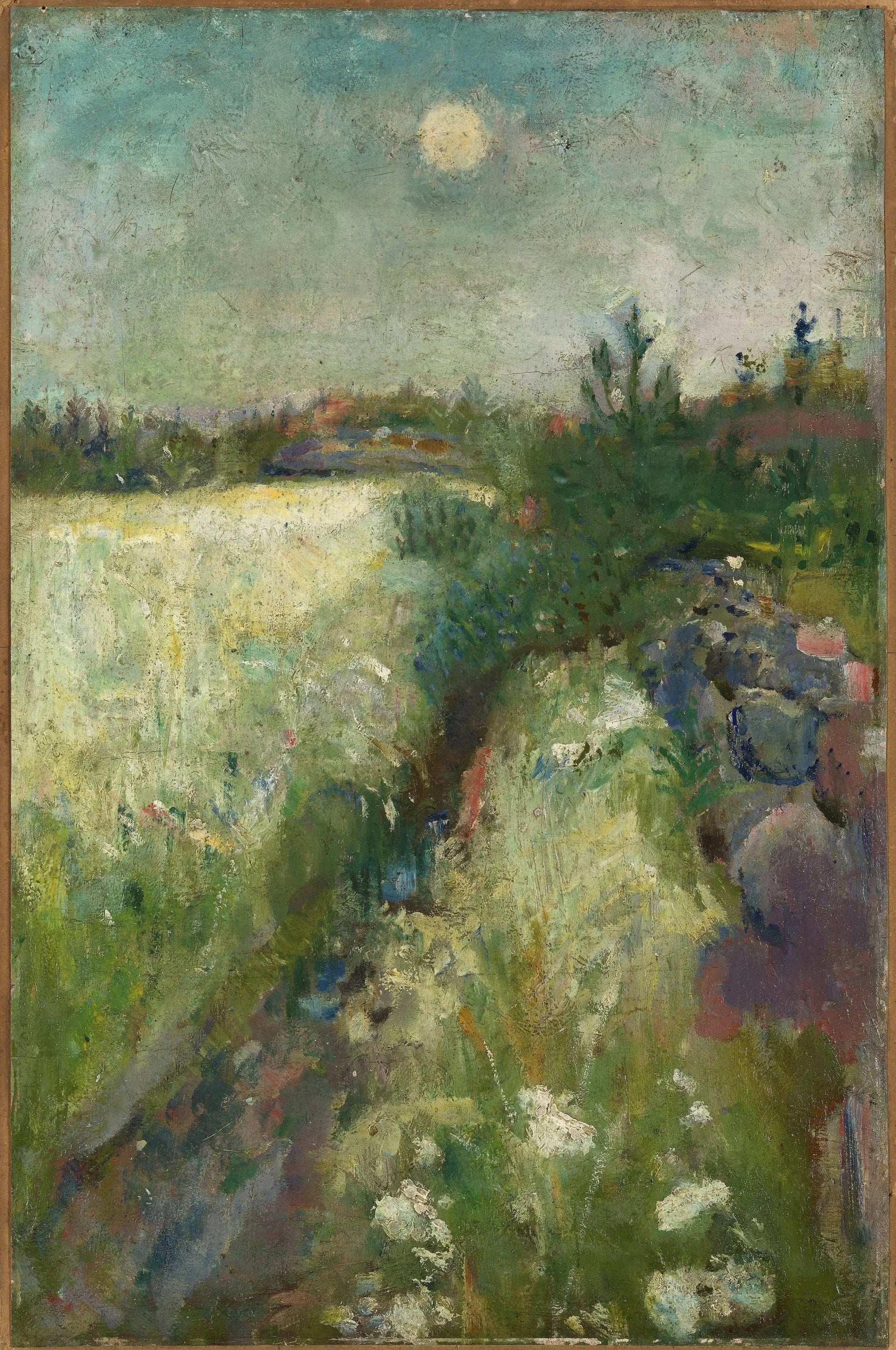 Veierland près de Tønsberg - Edvard Munch image 1 copie de tableau peinte à la main