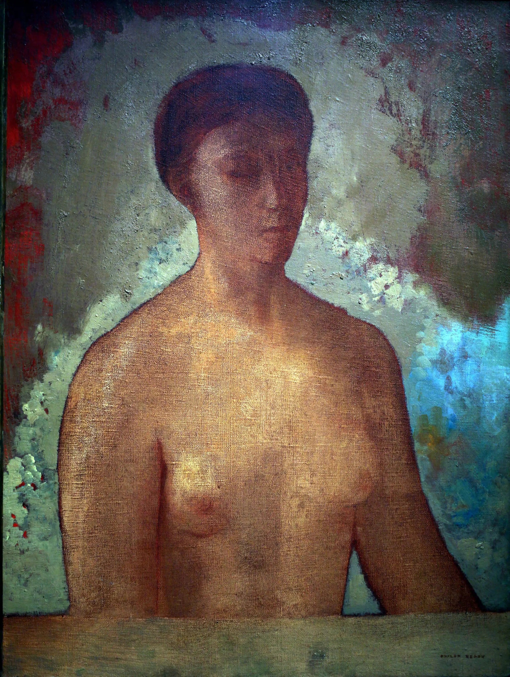 Veille - Odilon Redon image 1 copie de tableau peinte à la main