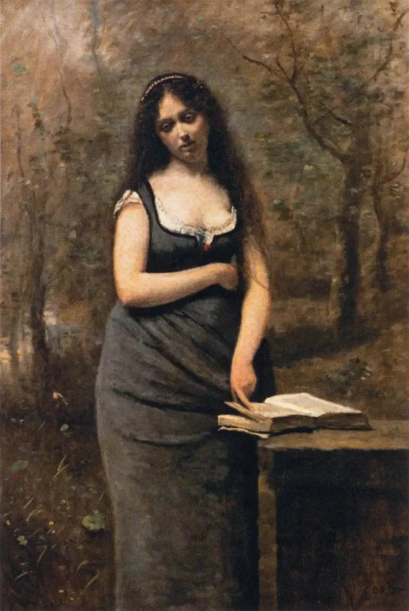 Velléda - Jean-Baptiste Camille Corot