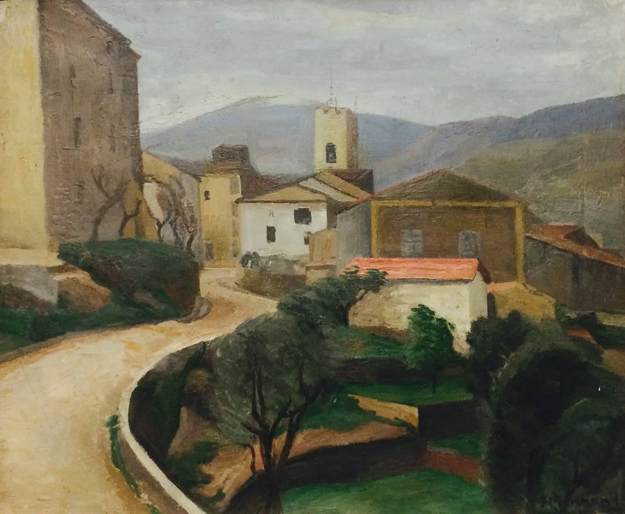 Vence - Jean Marchand image 1 reproduction d’œuvre d’art à l’huile