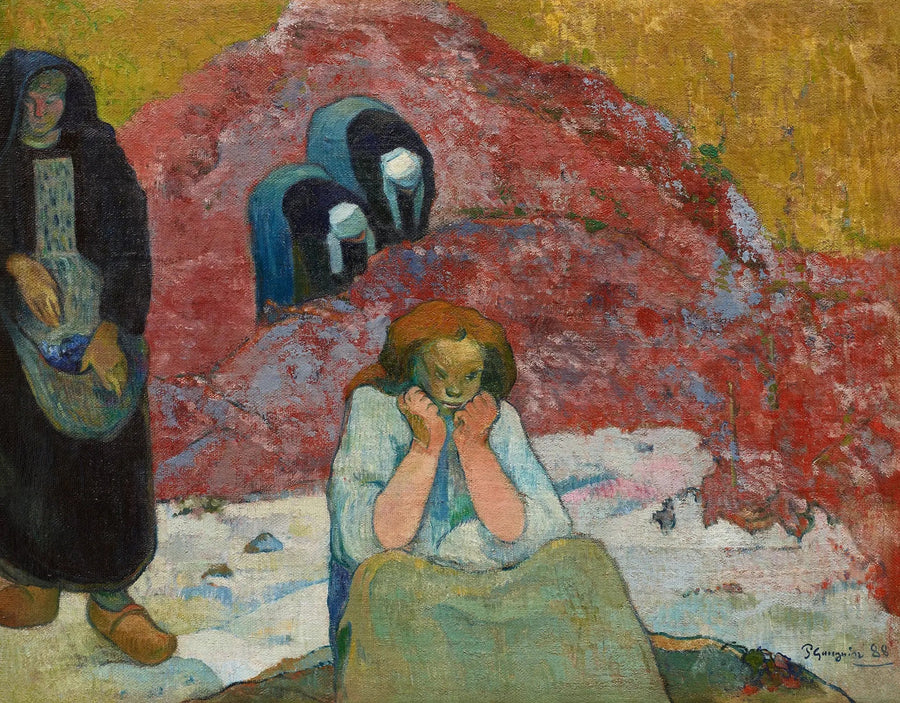 Vendanges à Arles ou Misères humaines - Paul Gauguin