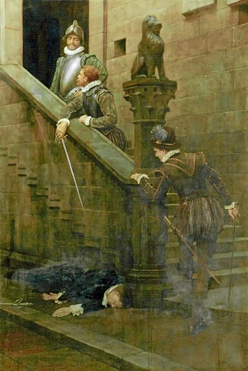 Vendetta de John Collier image 1 reproduction de peinture à l’huile