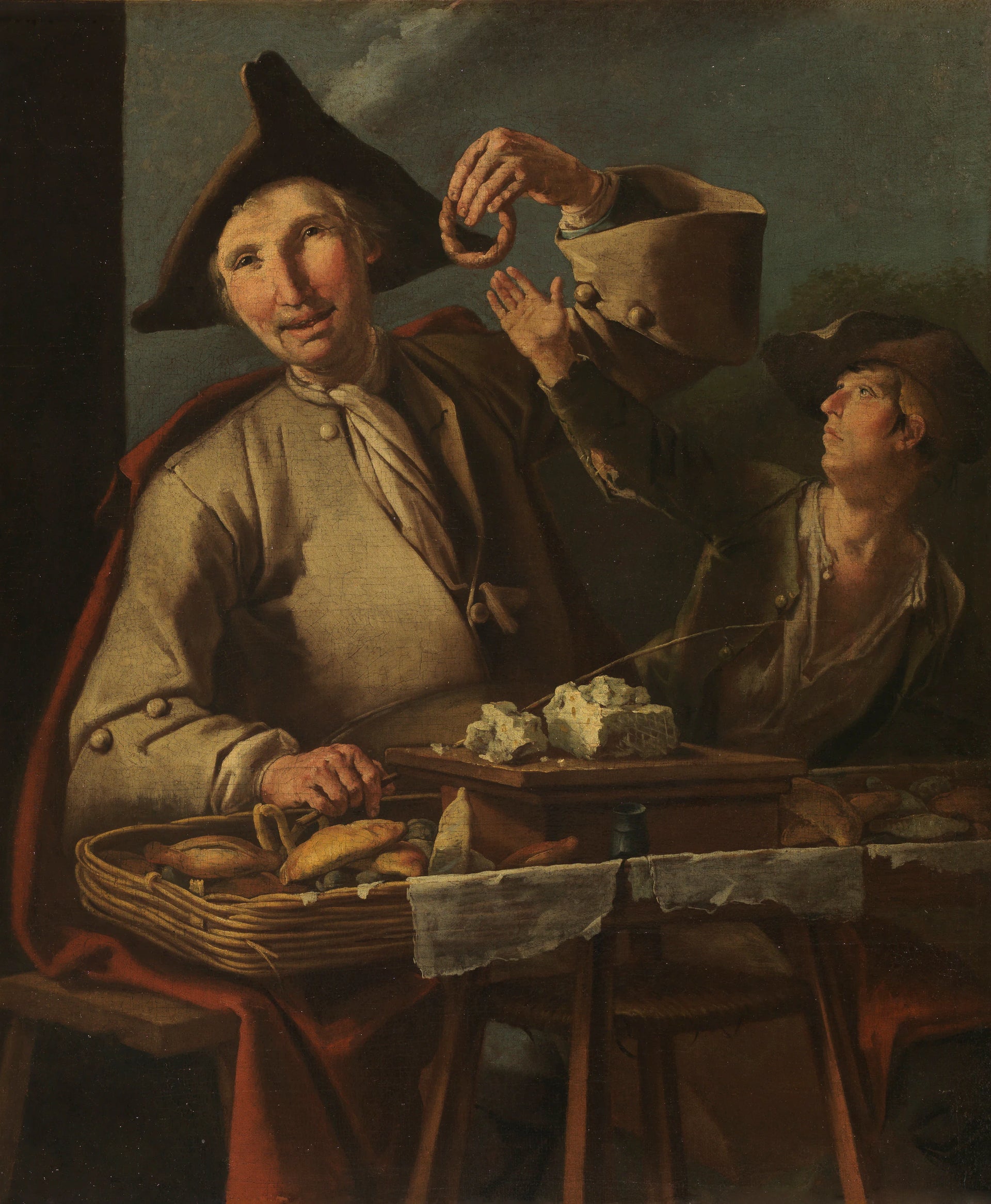 Vendeur de beignets - Giacomo Francesco Cipper