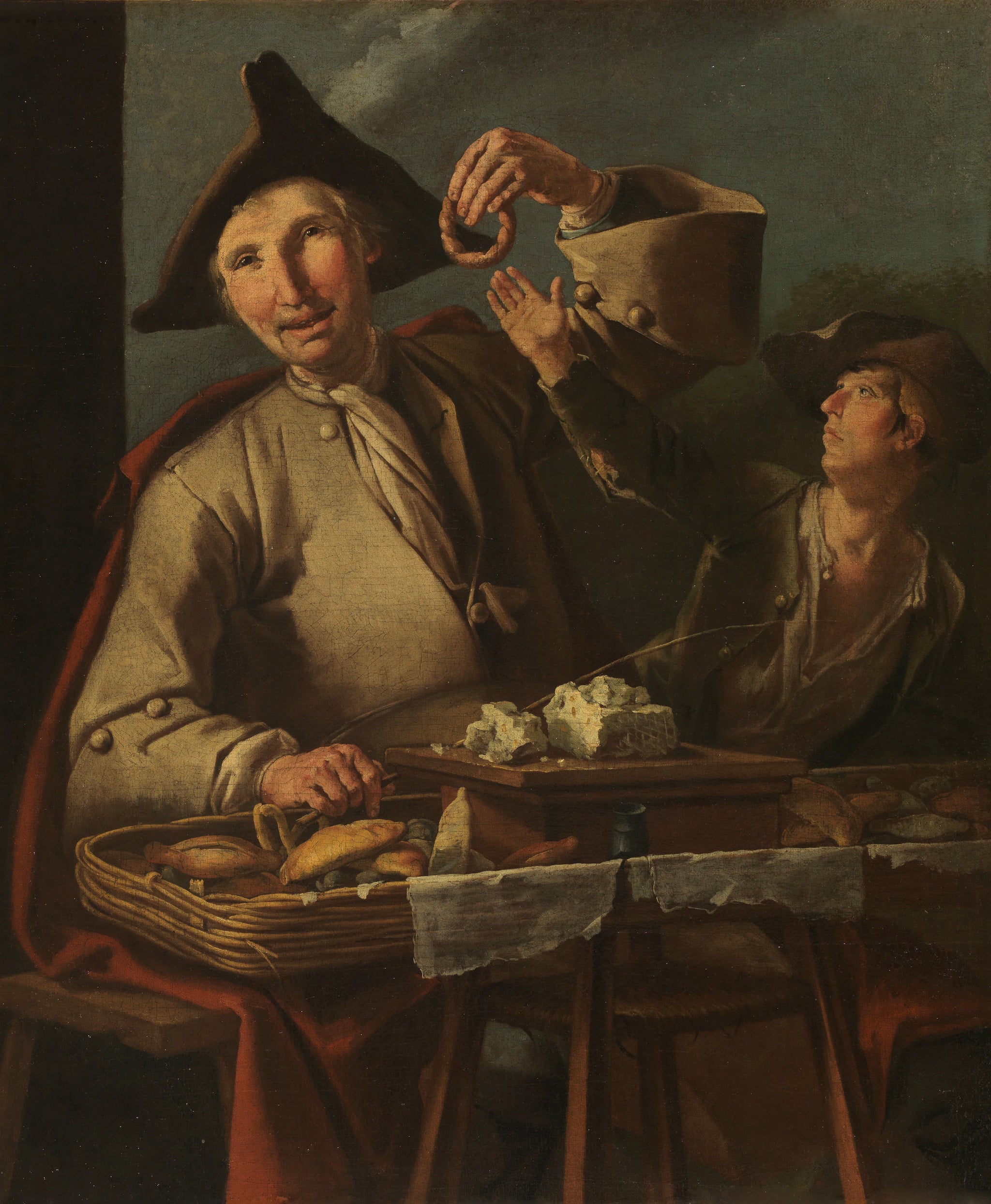 Vendeur de beignets - Giacomo Francesco Cipper
