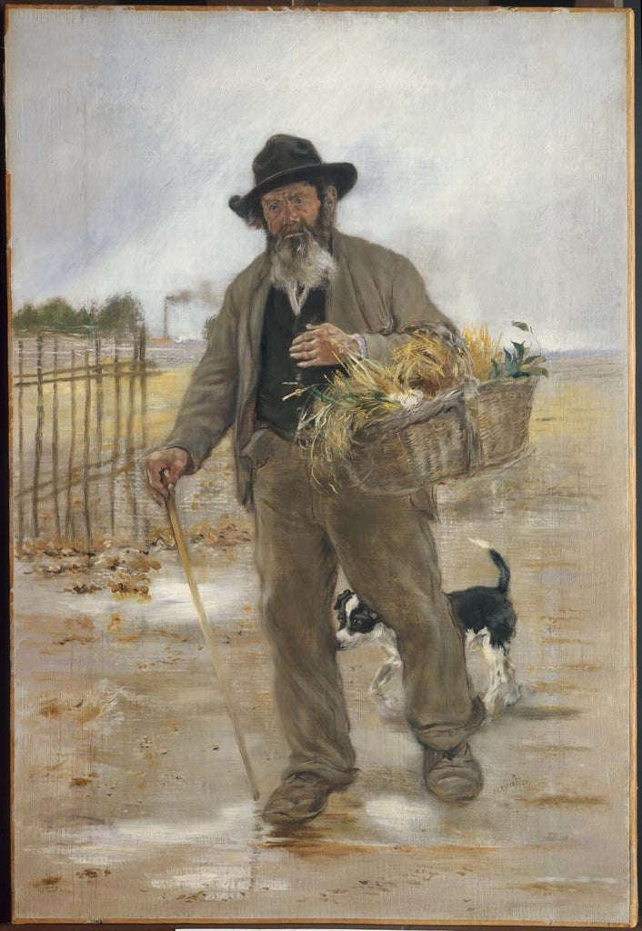 Vendeur d'ail - Jean-François Raffaëlli image 1 reproduction réalisée par Alpha Reproduction
