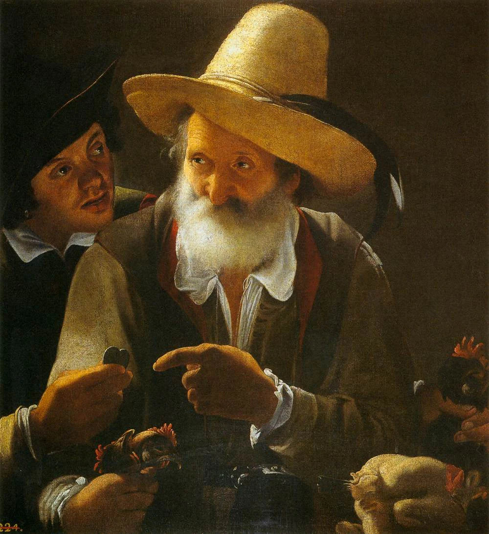 Vendeur d'oiseaux - Pensionnaire de Saraceni