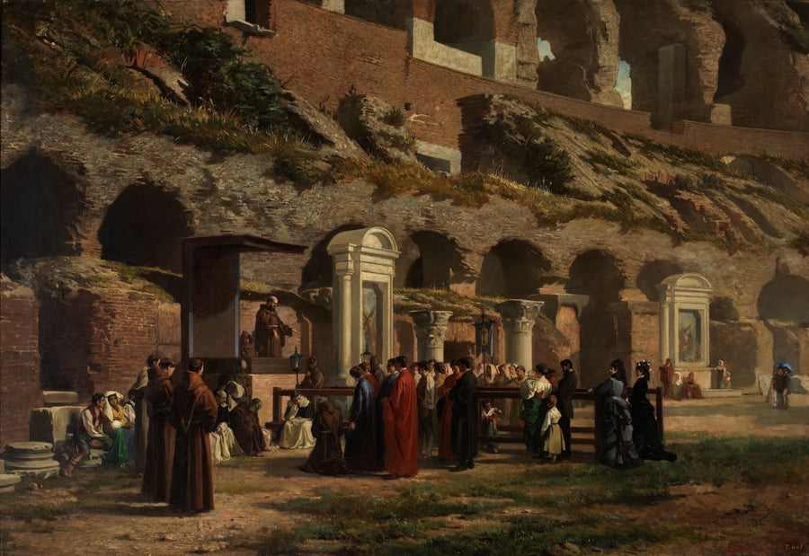 Un vendredi au Colisée de Rome - Francisco Javier Amérigo y Aparici