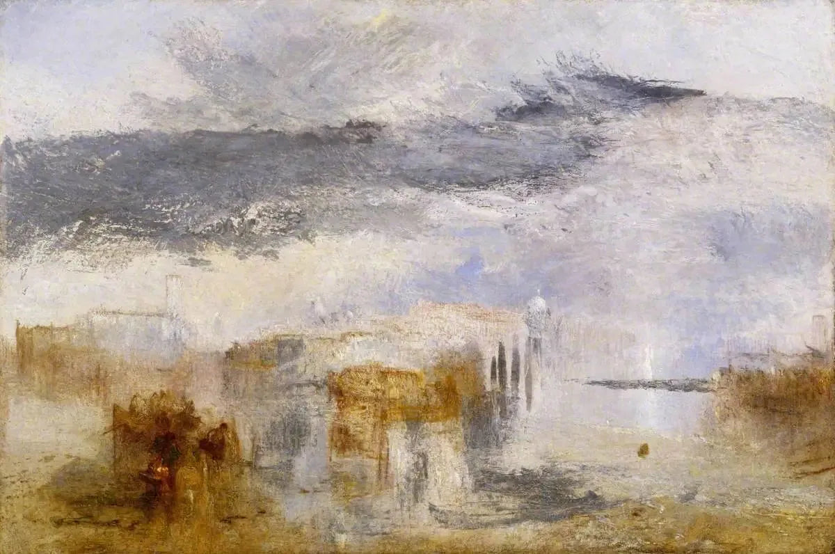 Venice - Sunset, a Fisher - J. M. W. Turner image 1 reproduction d’œuvre d’art à l’huile