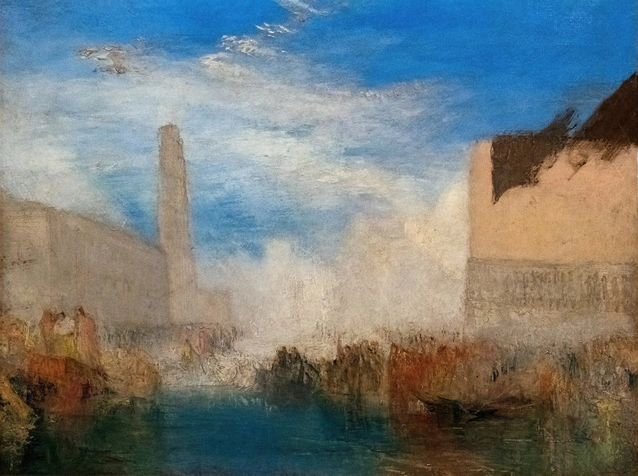 Venice, the Piazzetta with the Ceremony of the Doge Marrying the Sea - J. M. W. Turner