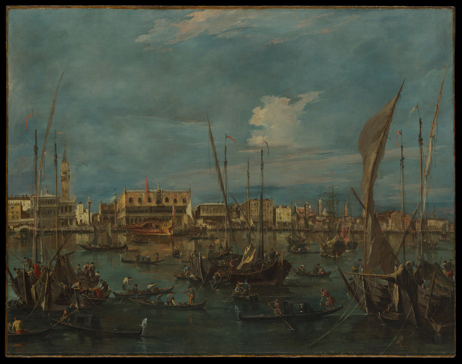 Venise depuis le Bassin de Saint-Marc - Francesco Guardi