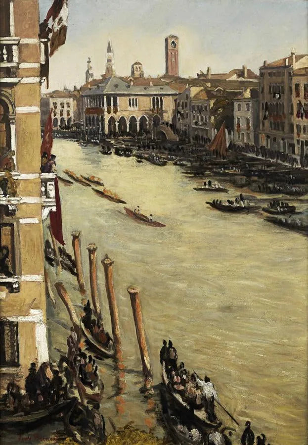 Venise - Émile Bernard image 1 copie peinte à la main à l’huile