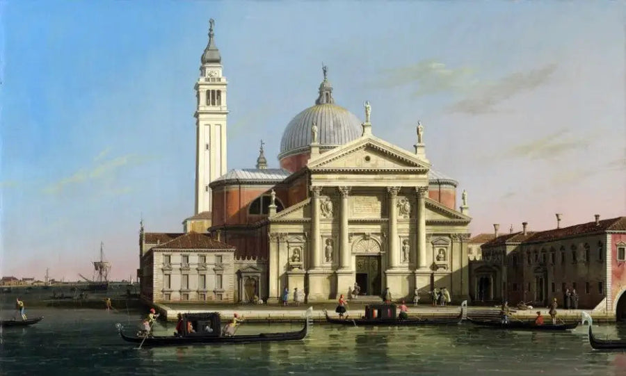 Venise : l'église de San Giorgio Maggiore - Canaletto