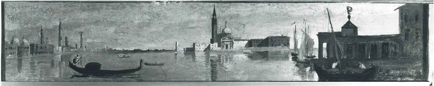 Venise, le Grand Canal - Jean-Baptiste Camille Corot image 1 copie peinte à la main à l’huile