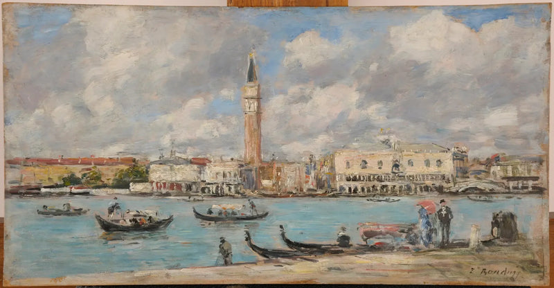 Venise. San Giorgio - Eugène Boudin