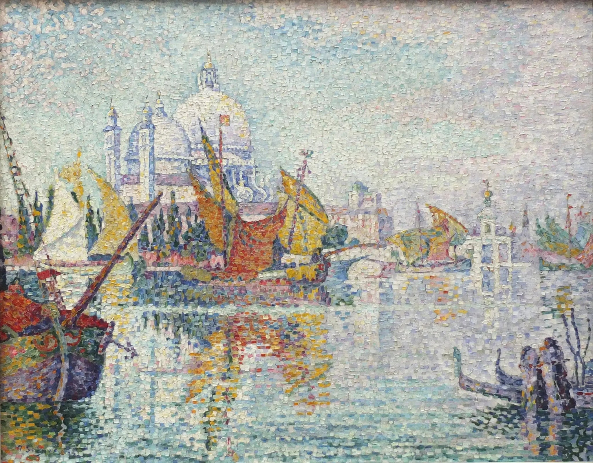 Venise, Santa Maria della Salute - Paul Signac image 1 copie de tableau peinte à la main