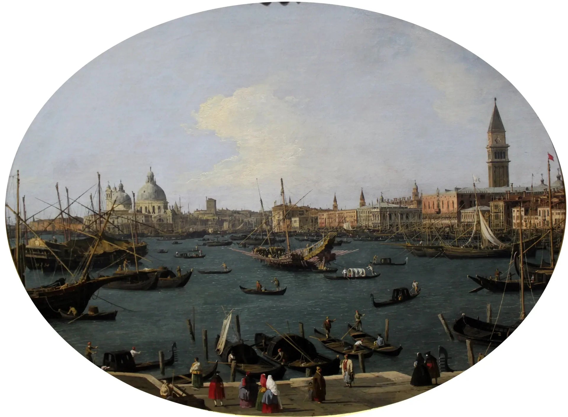 Venise vue de San Giorgio Maggiore - Canaletto image 1 reproduction réalisée par Alpha Reproduction