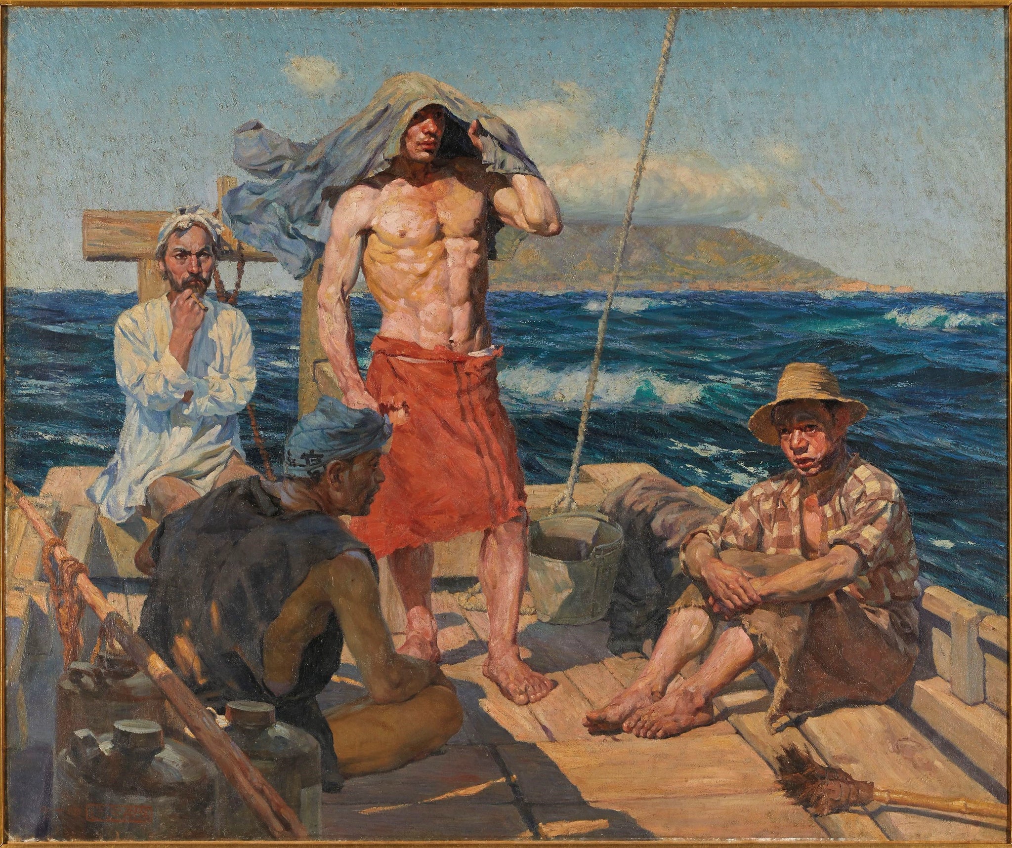 Vent du Sud, Sanzo Wada, 1907