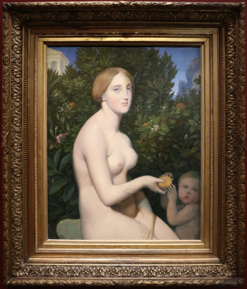 Vénus à Paphos - Jean-Auguste-Dominique Ingres
