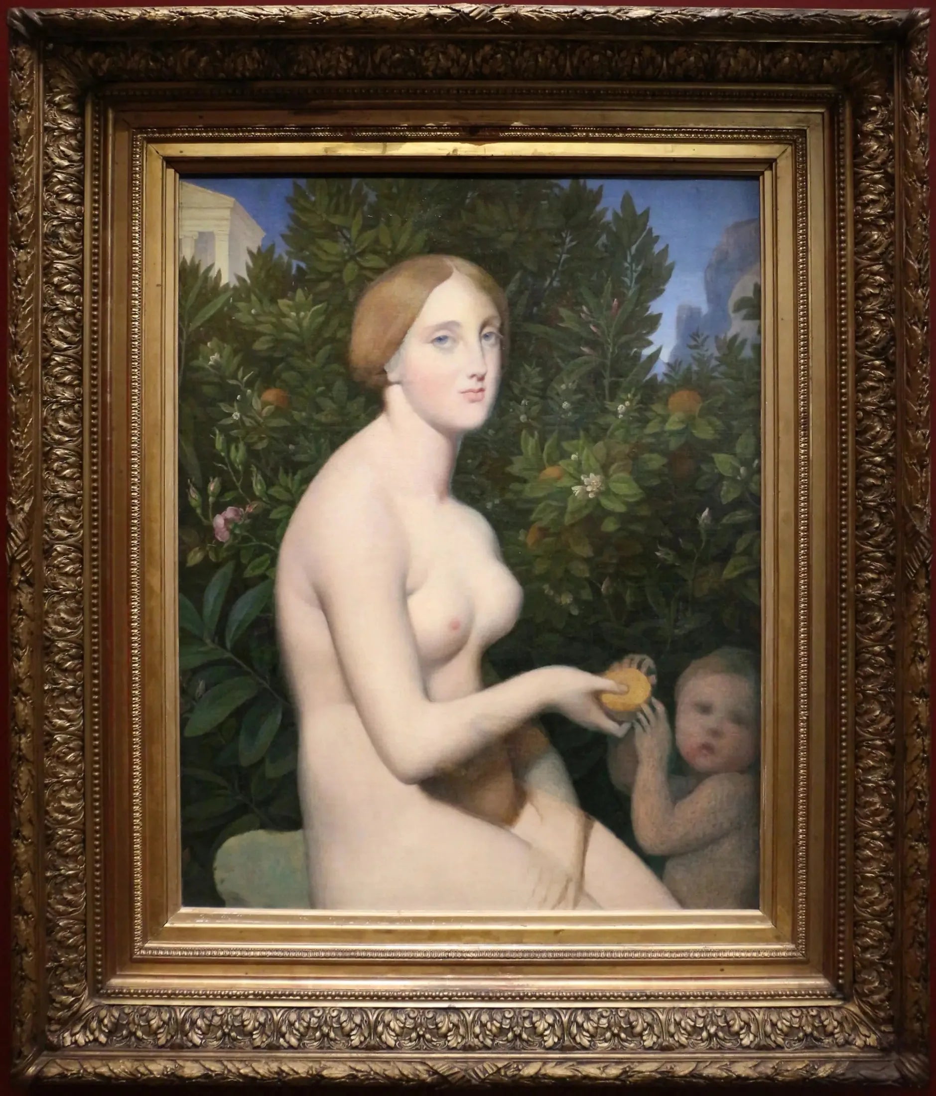 Vénus à Paphos - Jean-Auguste-Dominique Ingres image 1 copie peinte à la main à l’huile