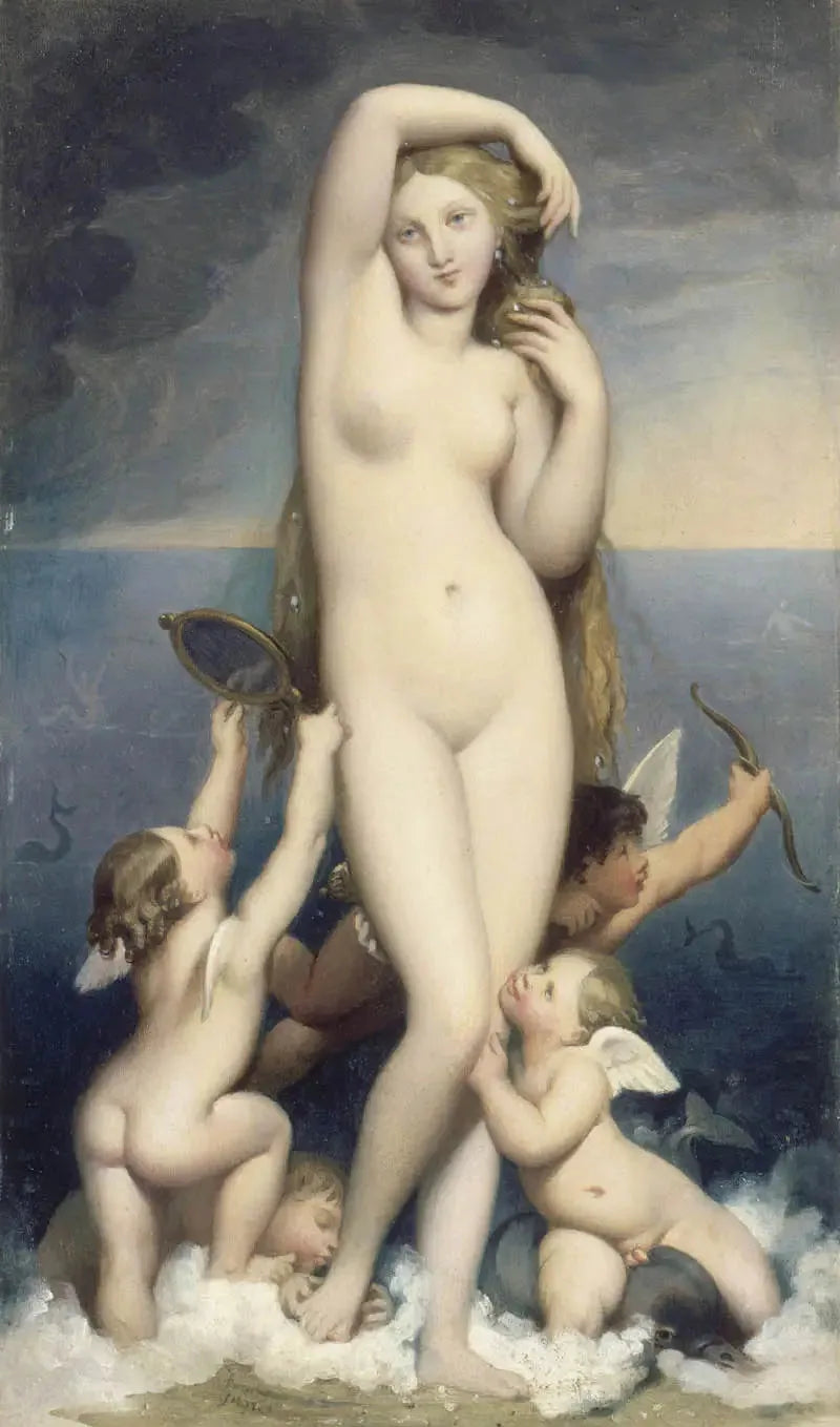 Vénus anadyomène - Jean-Auguste-Dominique Ingres image 1 copie peinte à la main à l’huile