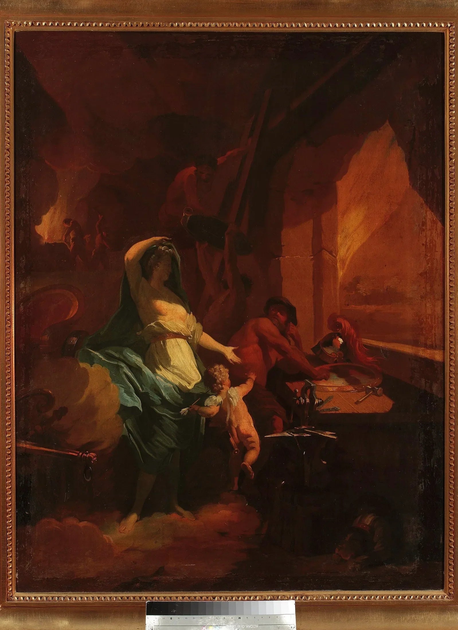 Vénus dans la Forge de Vulcain - Jean-Baptiste Jouvenet image 1 reproduction de peinture à l’huile