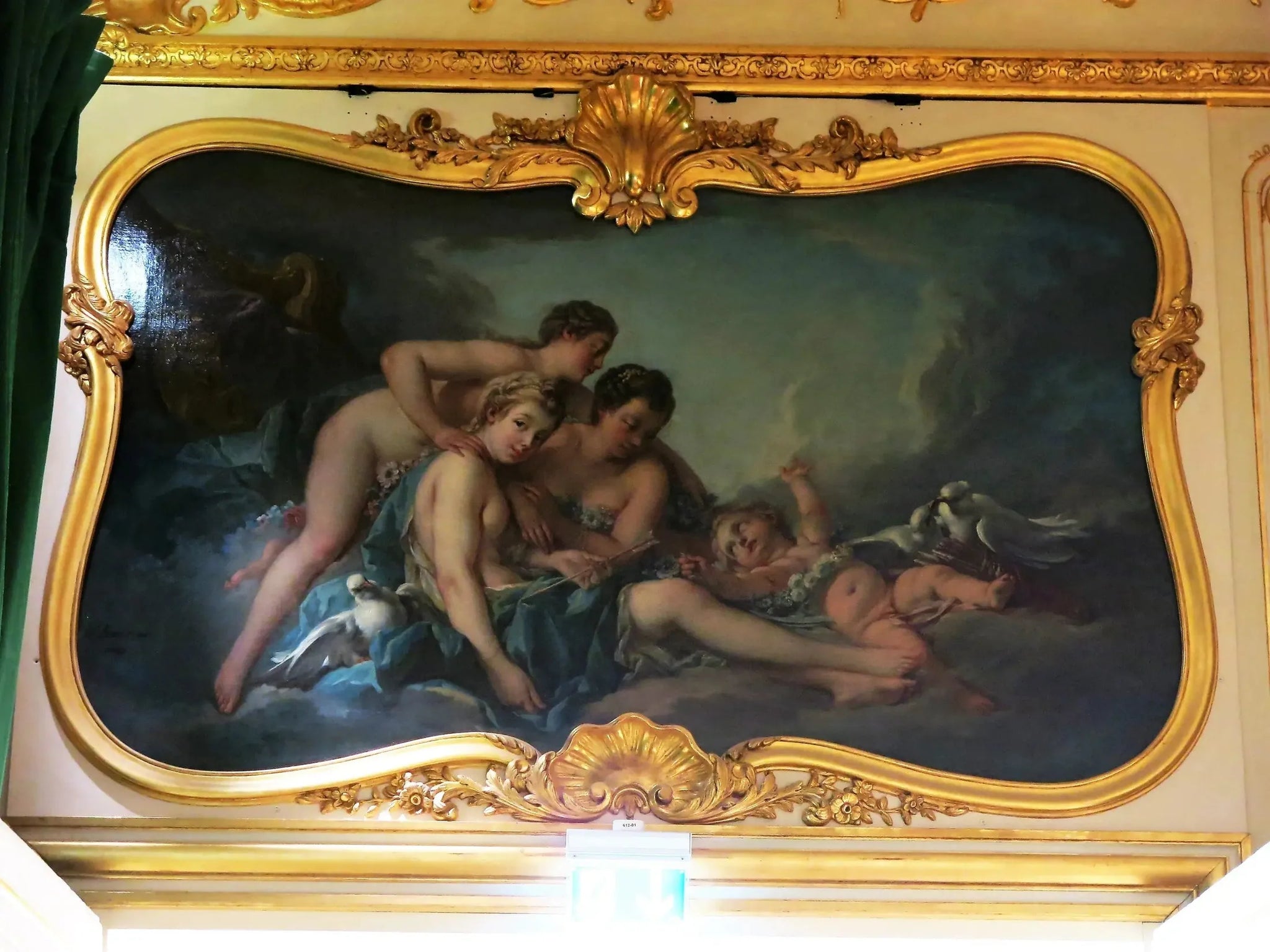 Vénus désarme l'Amour - François Boucher image 1 reproduction réalisée par Alpha Reproduction