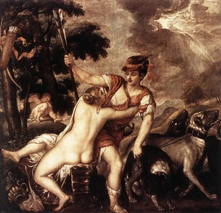 Vénus et Adonis - Titian