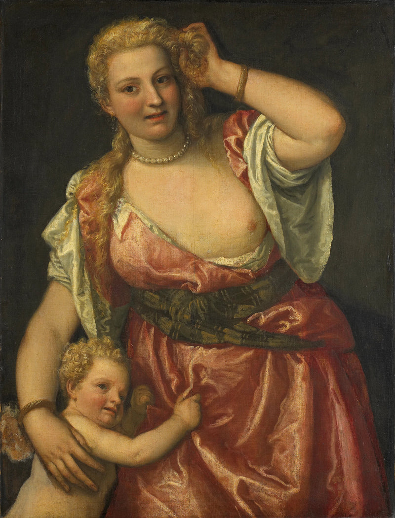 Vénus et Amor - Benedetto Caliari