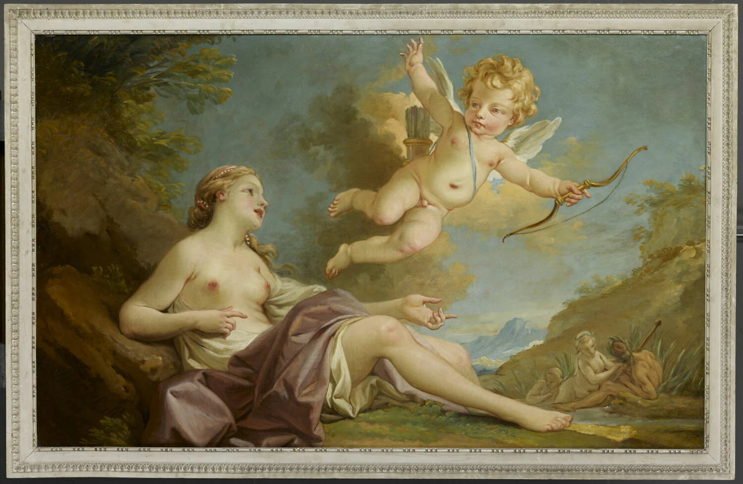 Vénus et l'Amour - Charles-Michel-Ange Challes