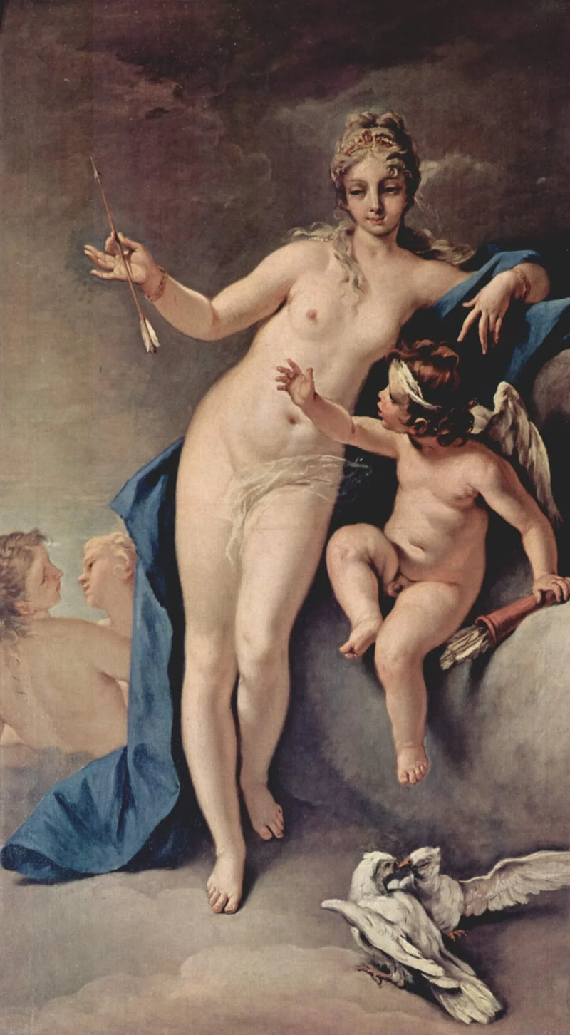 Vénus et Amour - Sebastiano Ricci