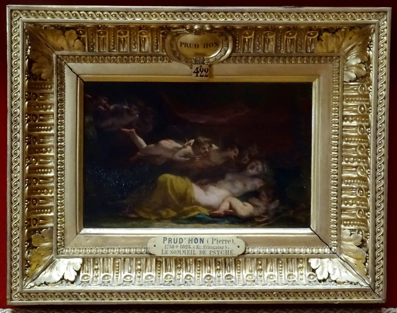 Vénus et l'Amour endormis, caressés et réveillés par les Zéphyrs - Pierre-Paul Prud'hon