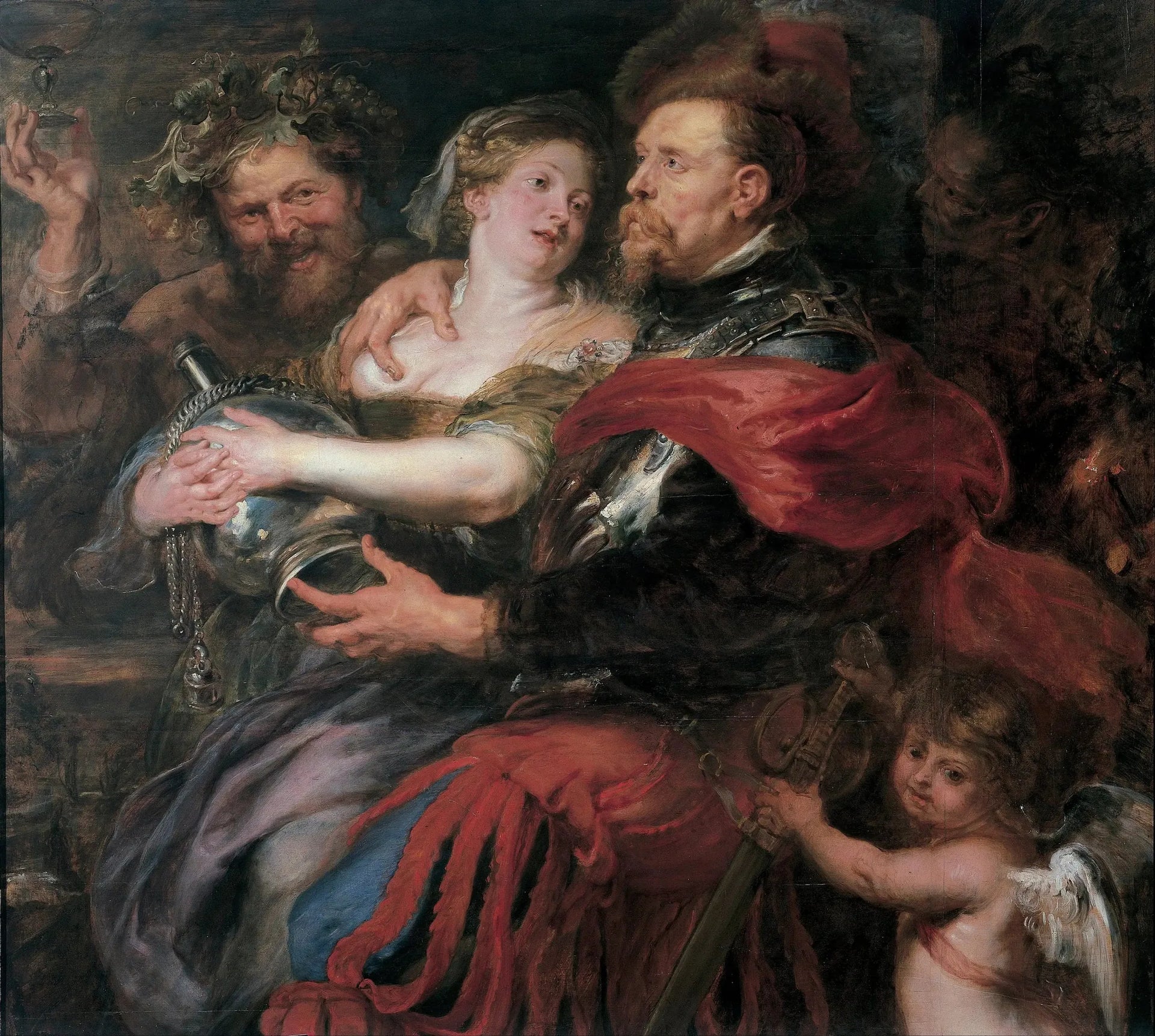 Vénus et Mars - Peter Paul Rubens image 1 reproduction artisanale de tableau