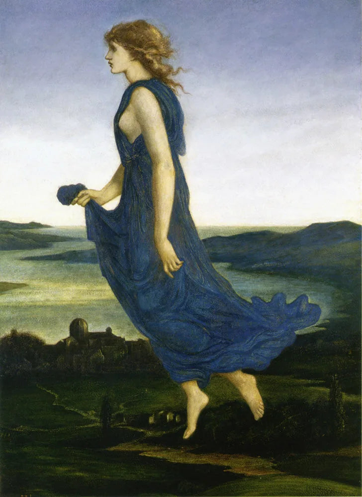 Vêpres - Edward Burne-Jones image 1 copie de tableau peinte à la main