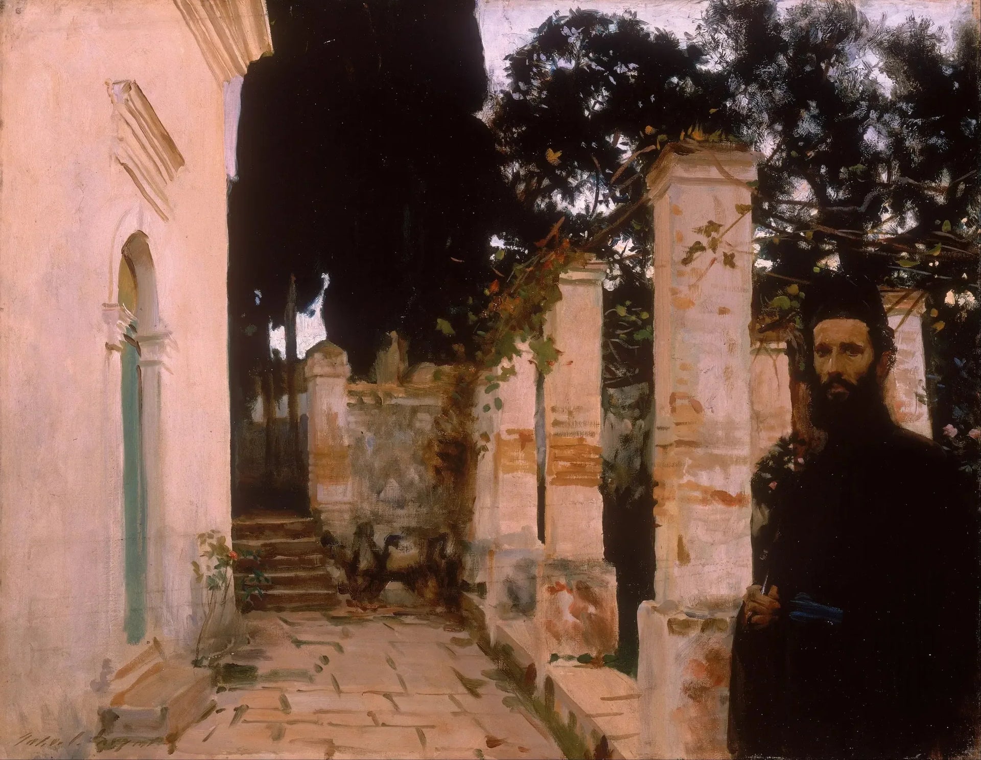 Vêpres - John Singer Sargent image 1 copie peinte à la main à l’huile