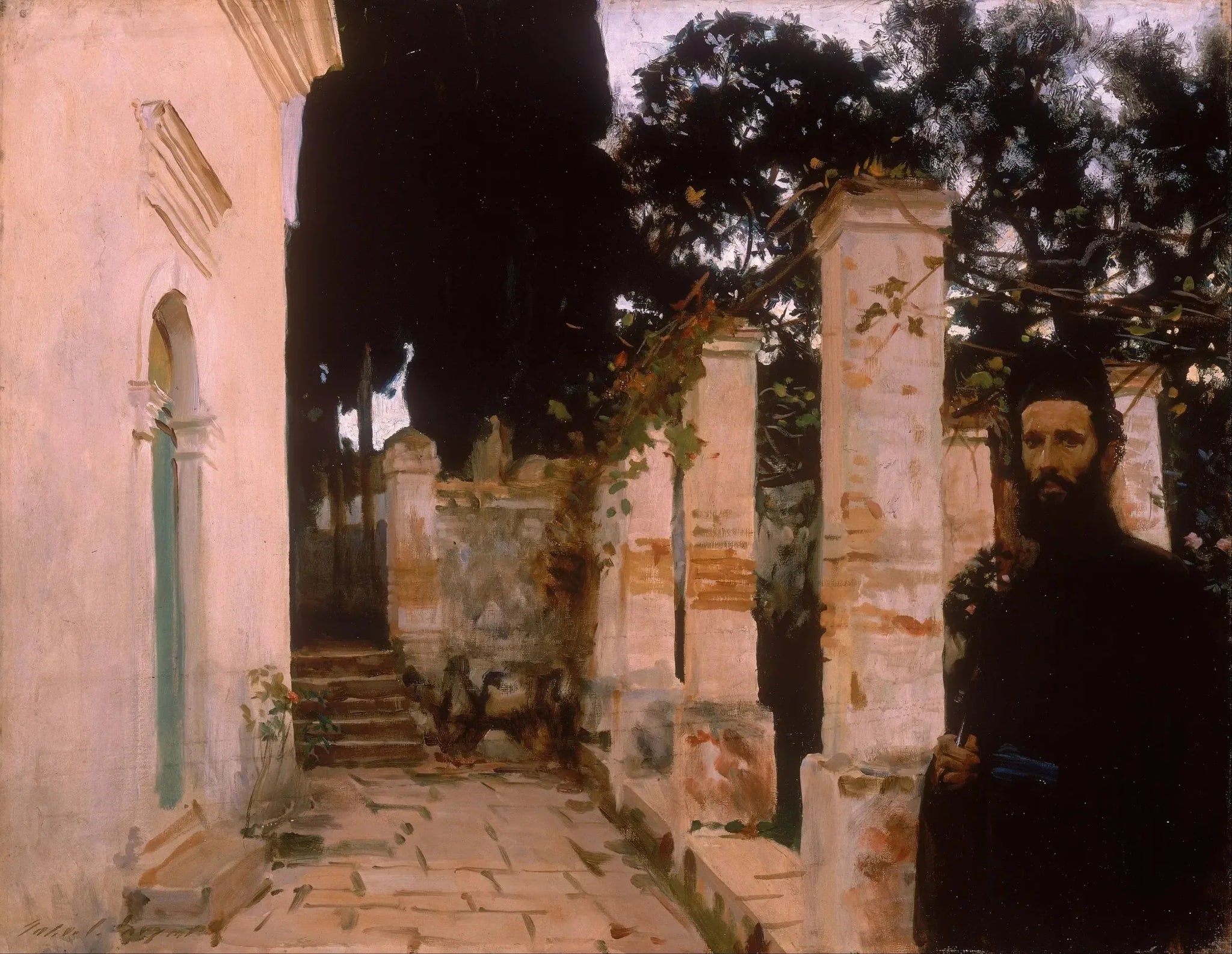 Vêpres - John Singer Sargent image 1 copie peinte à la main à l’huile