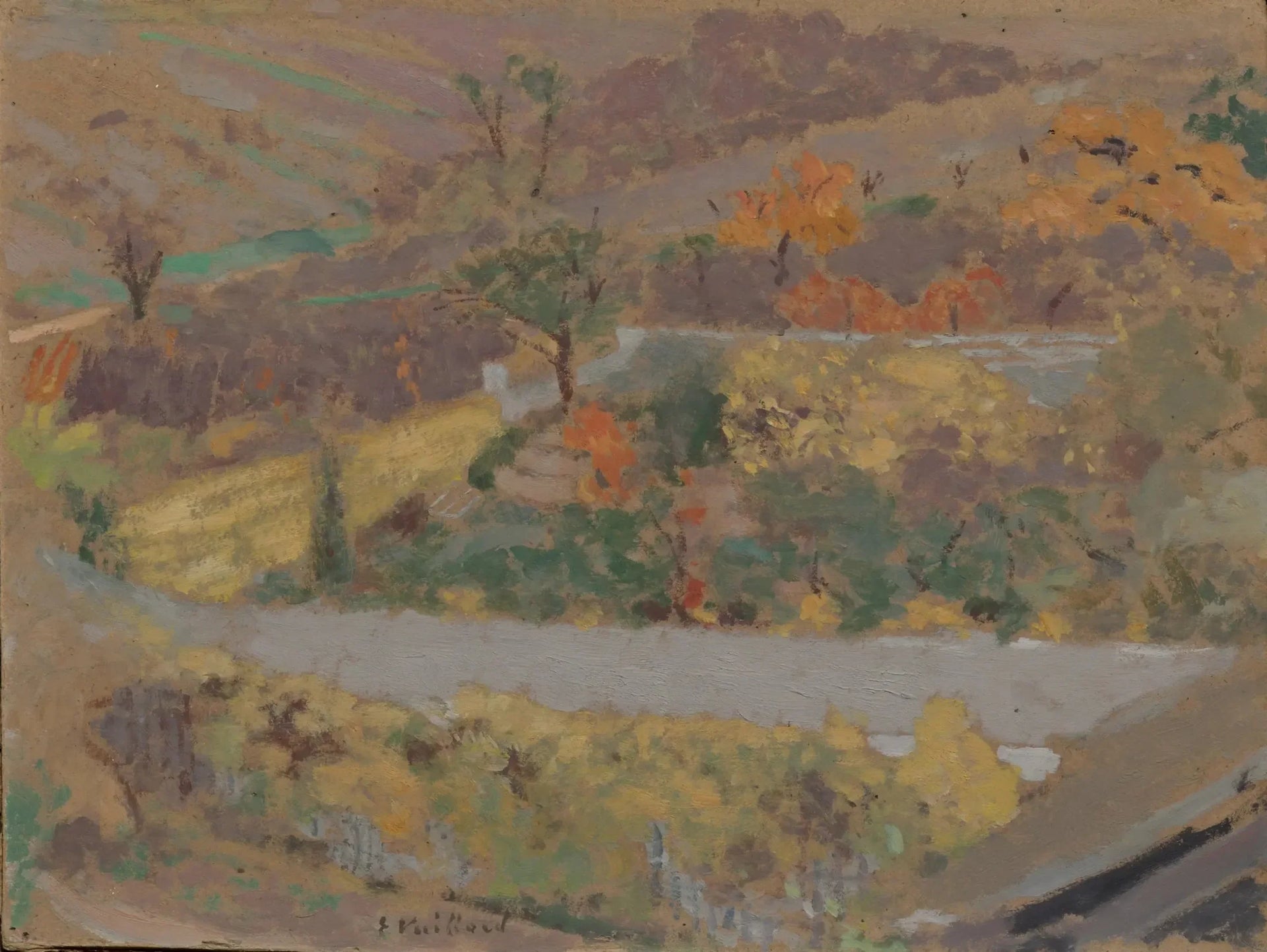 Verger - Édouard Vuillard image 1 reproduction artisanale de tableau