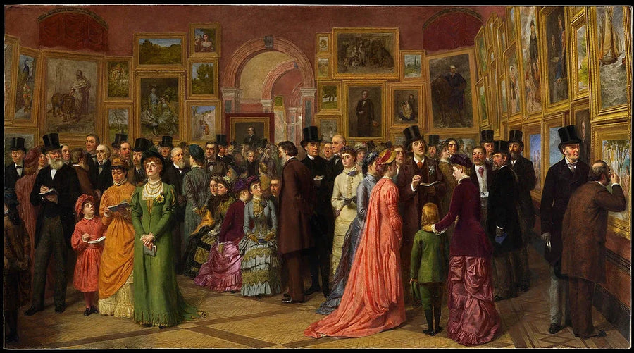 Vernissage à l'Académie royale - William Powell Frith