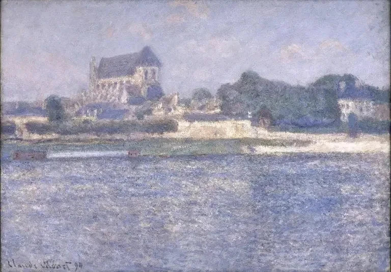 Вернон, сонце W1386 - Клод Моне