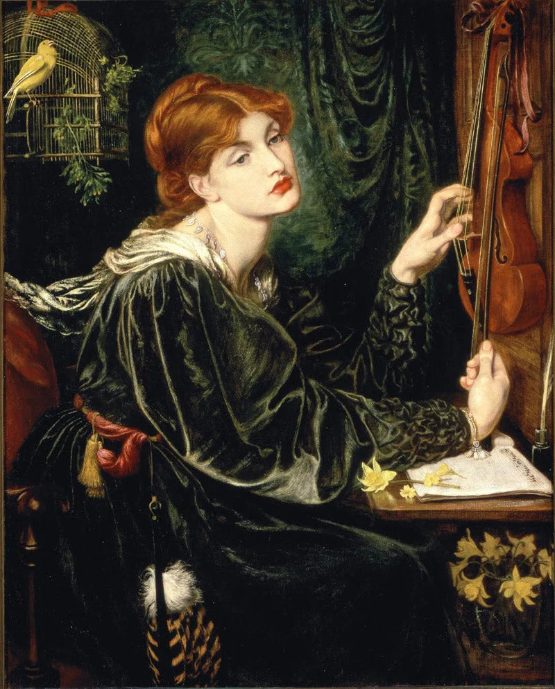 Véronique Véronèse - Dante Gabriel Rossetti image 1 copie de tableau peinte à la main