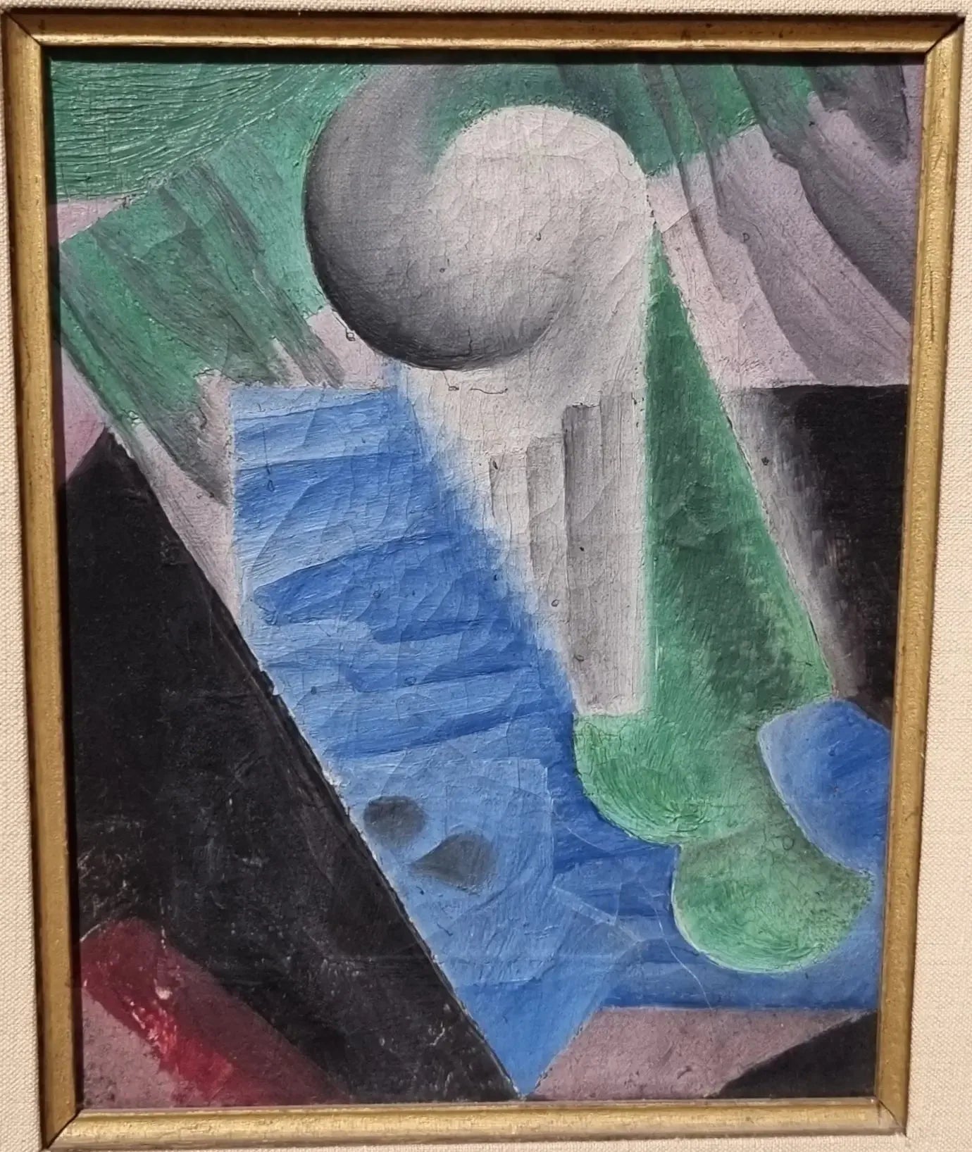 Verre de bière et carte à jouer - Juan Gris image 1 tableau peint à l’huile sur toile
