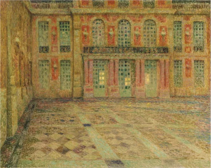 Versailles : Cour d'Honneur - Henri Le Sidaner