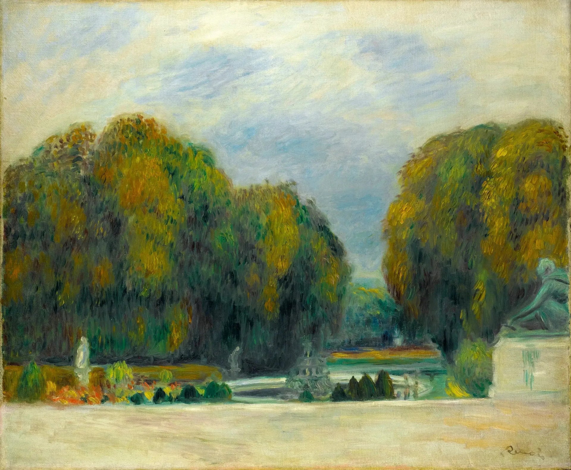 Versailles - Pierre-Auguste Renoir image 1 copie de tableau peinte à la main